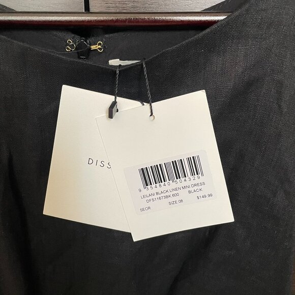 DISSH Leilani Mini Dress in Black NWT - Picture 10 of 15